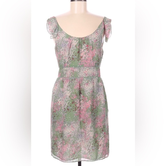 J Crew Silk Caspia Dress, Size 6 - Picture 2 of 4